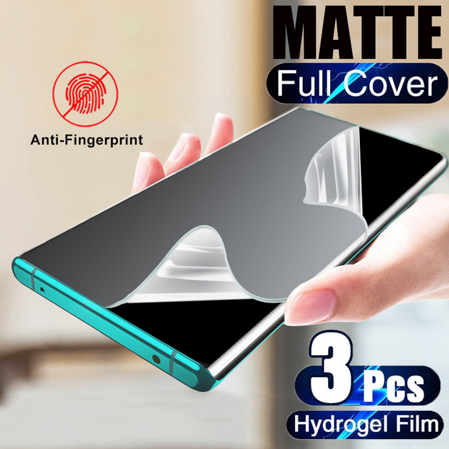 Realme Gt 6 - 3 pçs filme de hidrogel fosco