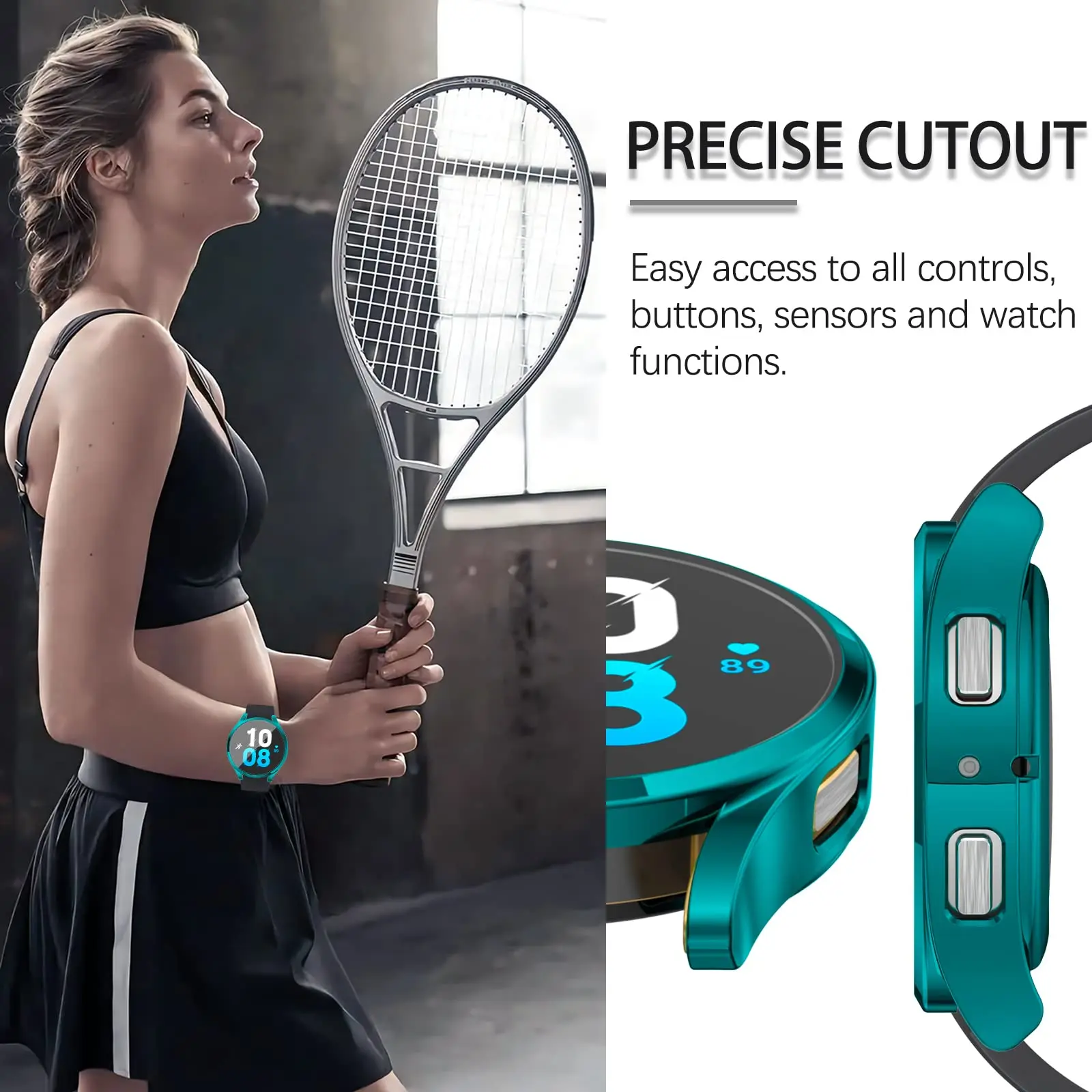 Capa para samsung galaxy watch - Huawei Smartwatch Accessories avaliação e preço