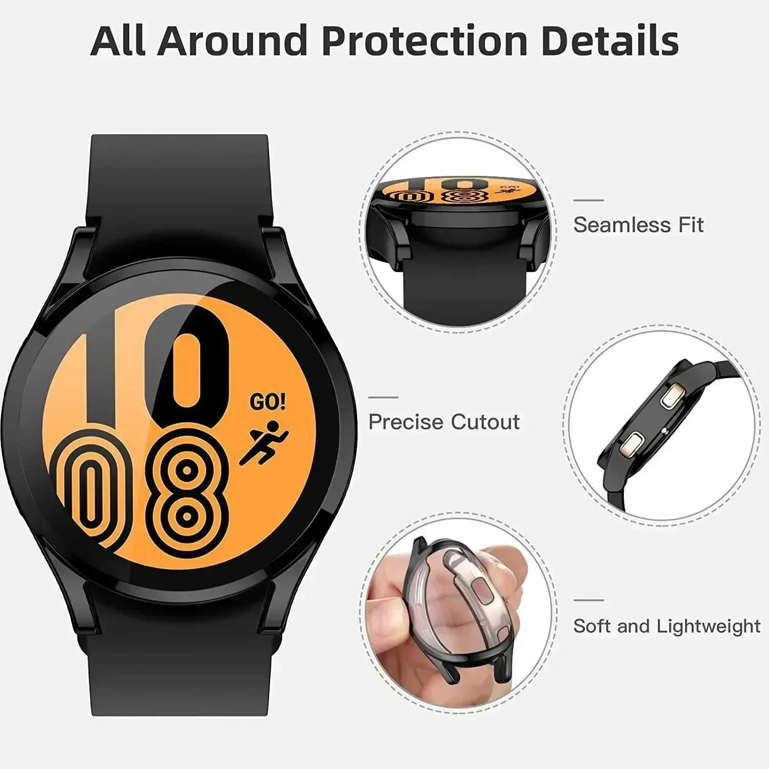 Capa para samsung galaxy watch - Huawei Smartwatch Accessories avaliação e preço