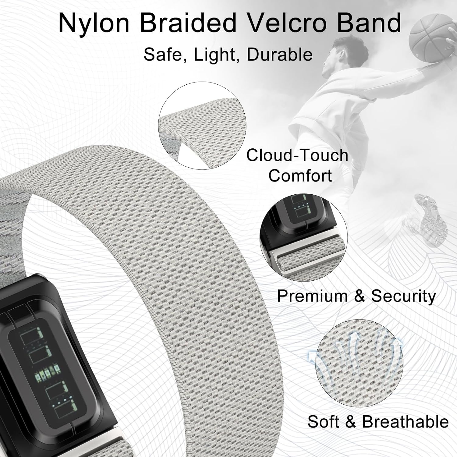 Banda Elástica de Nylon para B - Milanaise Mesh Band avaliação e preço