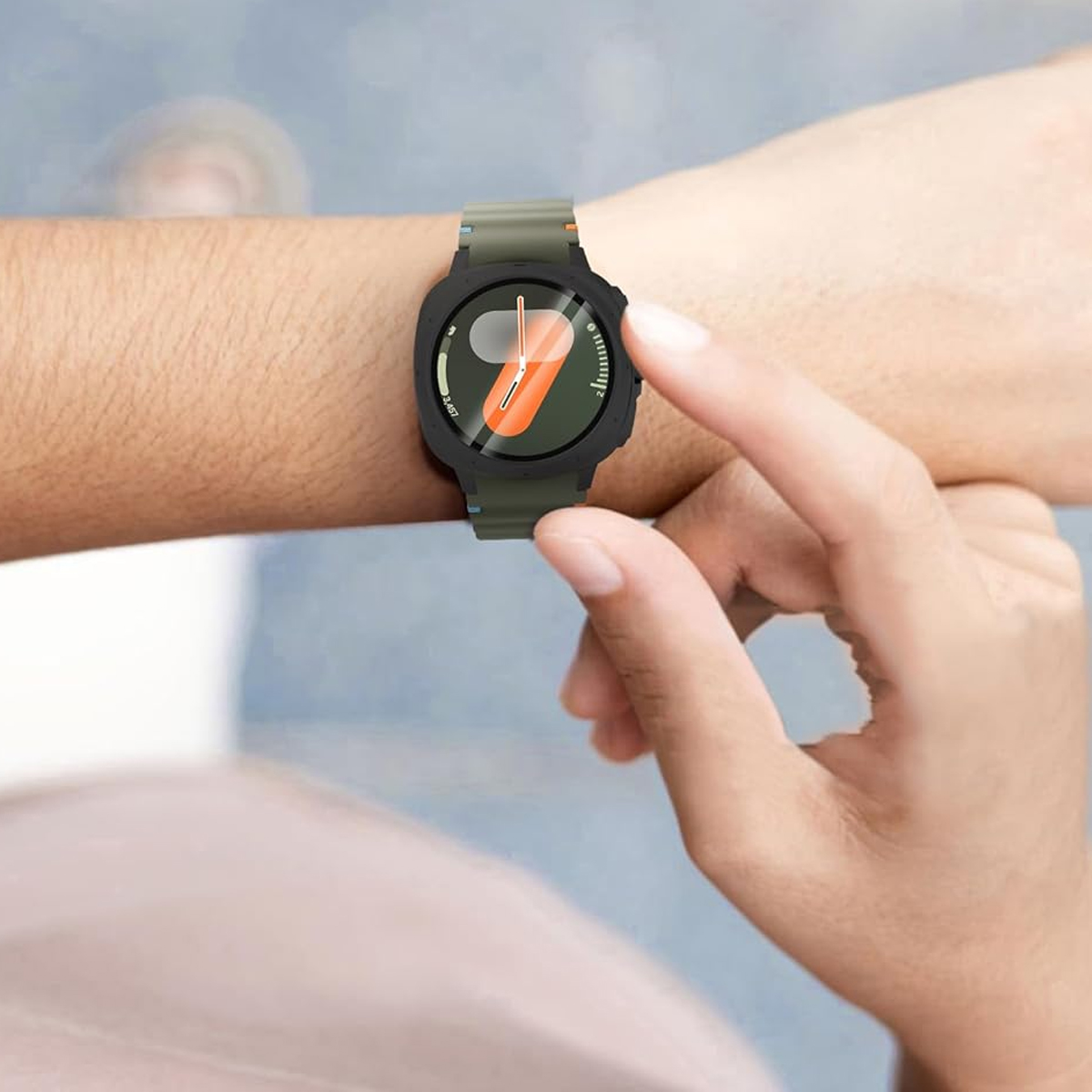 Capa de vidro para samsung gal - Samsung Smartwatch Accessories avaliação e preço