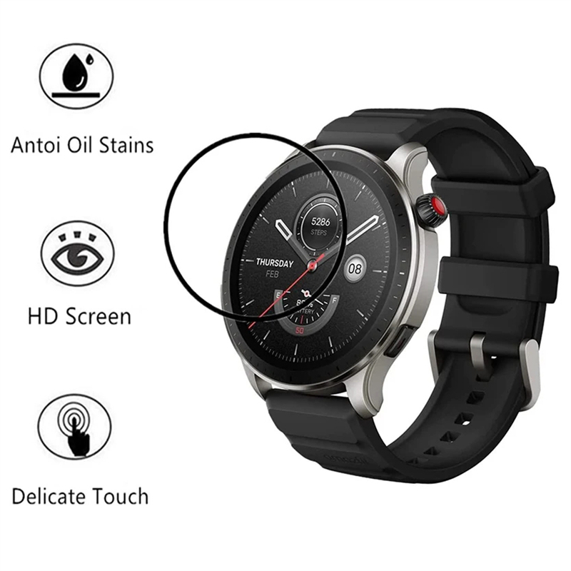 HD Curvo Anti-Scratch Filme pa - Smart Watch Accessories avaliação e preço