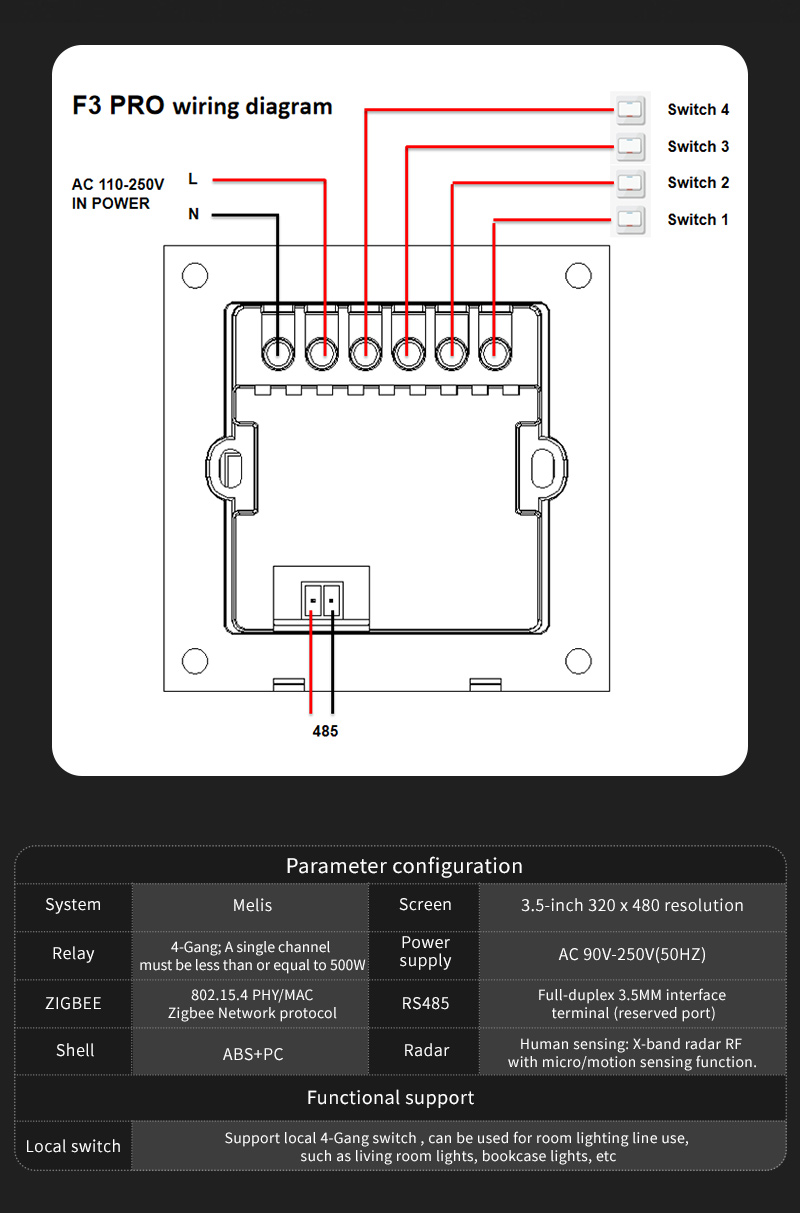 Interruptor Inteligente F3 Pro - Smart Accessories avaliação e preço